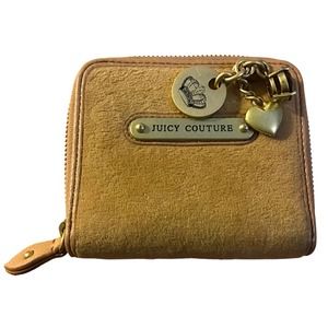 Juicy Couture Small Tan Zip Wallet